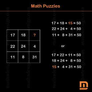 Math Puzzles: 3 - Math-Puzzles-IQ-Riddles-Brain Teasers @ MD