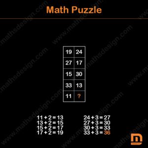 Math Puzzle: 330 - Math-Puzzles-IQ-Riddles-Brain Teasers @ MD