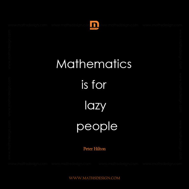 Mathematics is for lazy people - Math Puzzles, Quotes, Worksheets ...